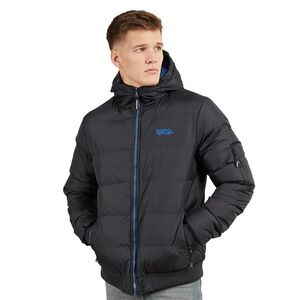 Henleys Mens Thinker Puffer Jacket / Black